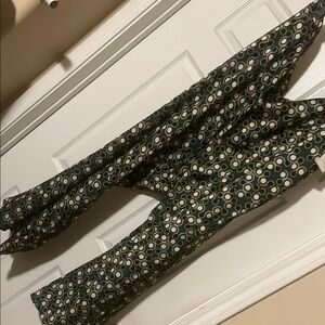 Eloquii Green and White Patterned Pantsuit
